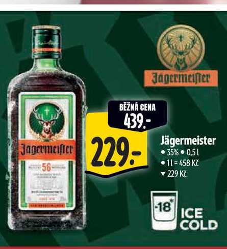  Jägermeister 35% 0,5 l
