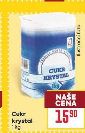 Cukr krystal 1 kg  v akci