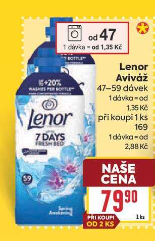 Lenor Aviváž 47-59 dávek
