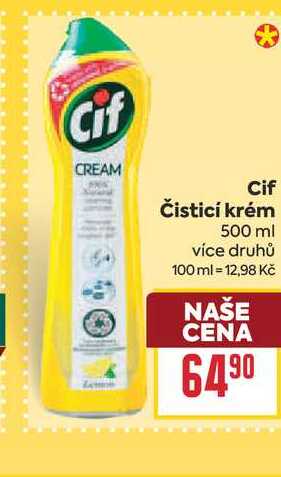 Cif Čisticí krém 500 ml 