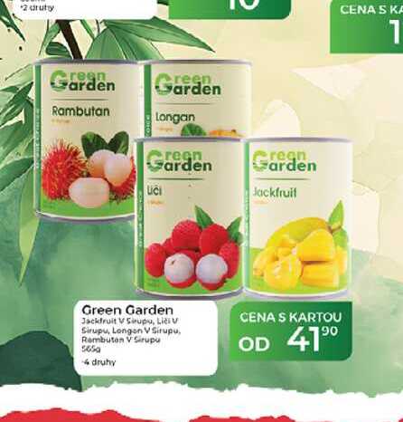 Green Garden Jackfruit V Sirupu, Liči Sirupu, Longon V Sirupu, Rambutan V Sirupu 565 g