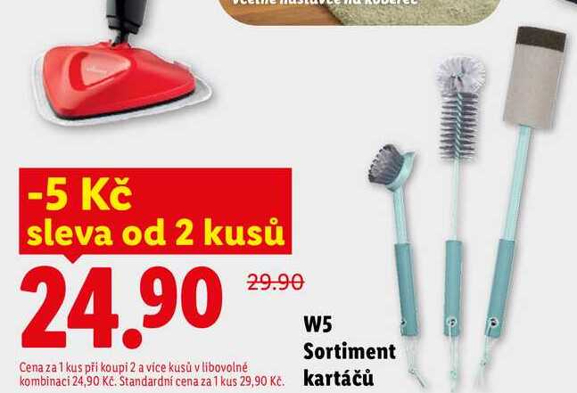 W5 Sortiment kartáčů Lidl