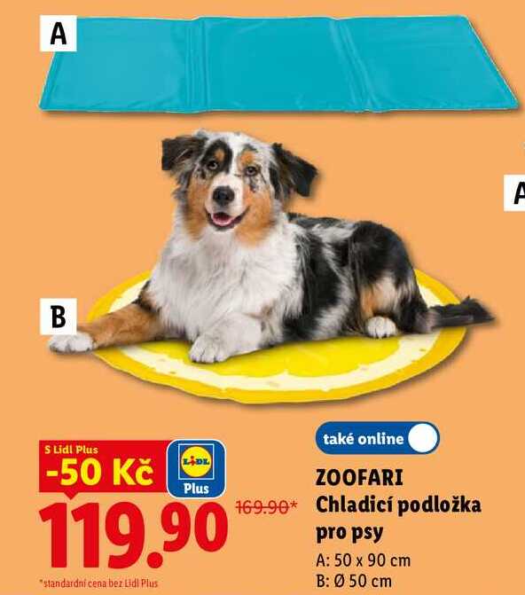 ZOOFARI Chladicí podložka pro psy