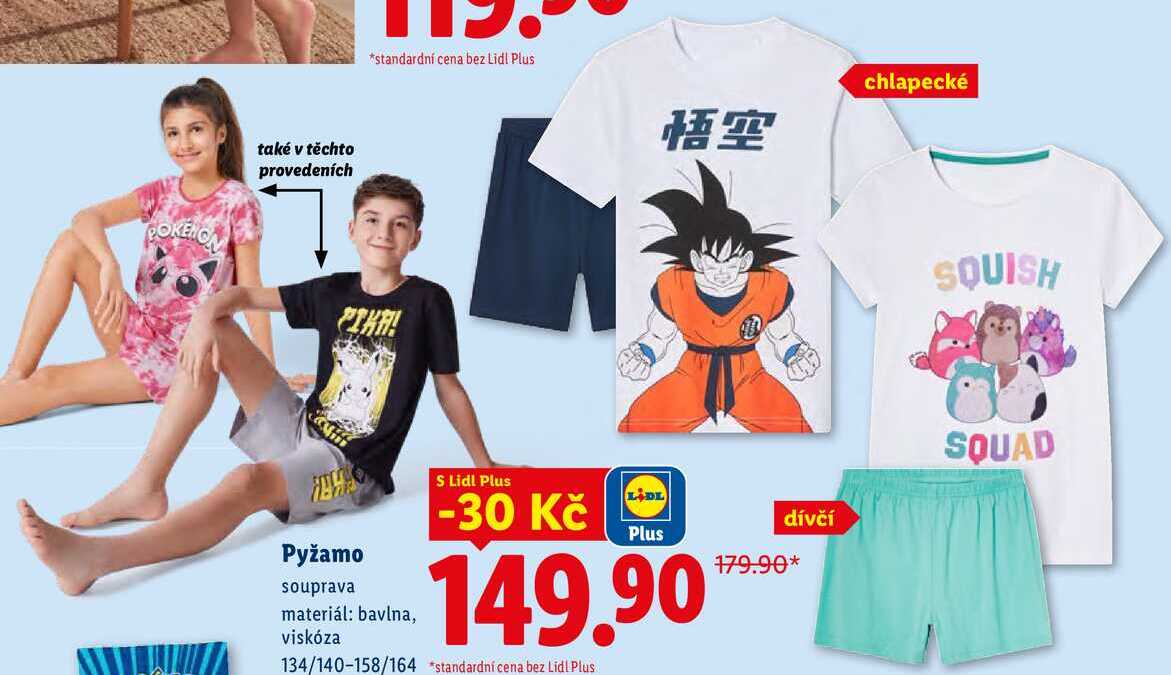 Pyžamo Lidl