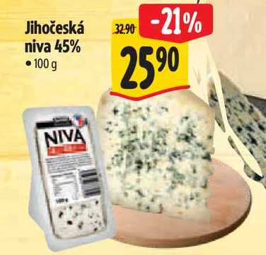 Jihočeská niva 45%, 100 g