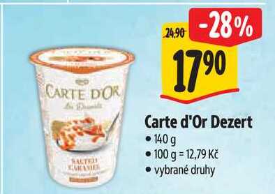 Carte d'Or Dezert, 140 g 