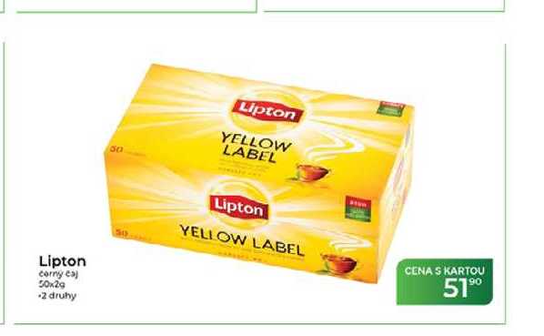 Lipton černý čaj 50x2 g