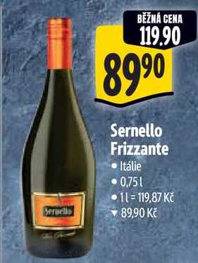 Sernello Frizzante, 0,75 l