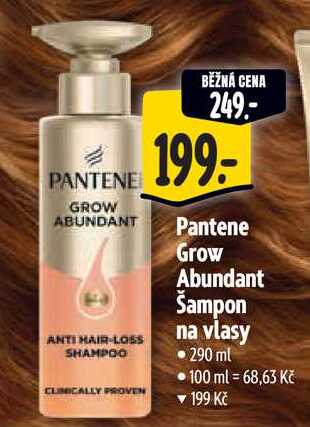 Pantene Grow Abundant Šampon na vlasy, 290 ml Albert