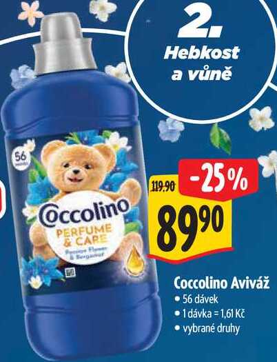 Coccolino Aviváž, 56 dávek 
