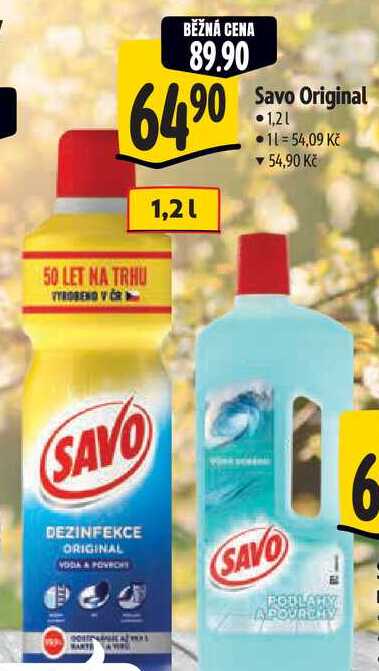 Savo Original, 1,2 l