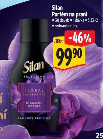 Silan Parfém na praní, 30 dávek 