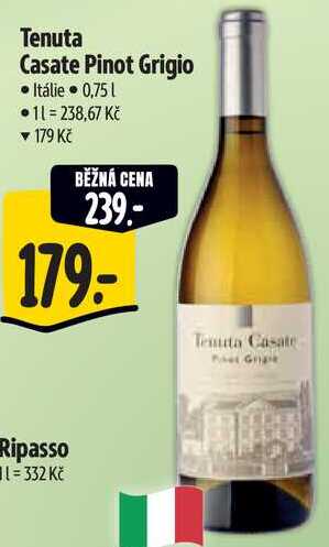 Tenuta Casate Pinot Grigio, 0,75 l