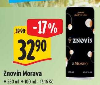 Znovín Morava, 250 ml 