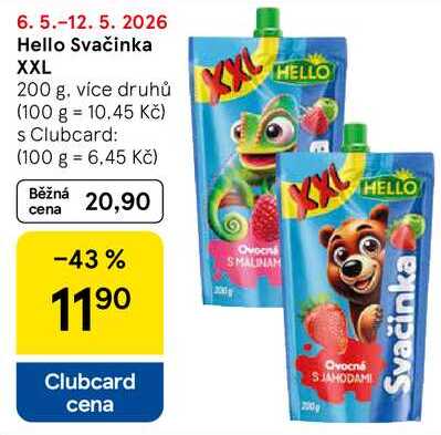 Hello Svačinka XXL, 200 g