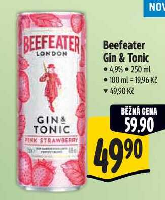 Beefeater Gin & Tonic, 250 ml