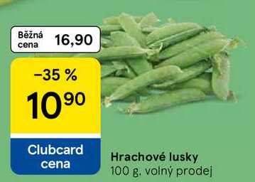 Hrachové lusky, 100 g