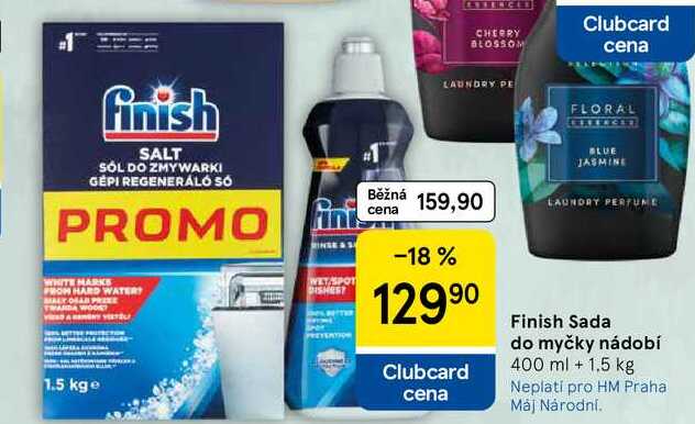 Finish Sada do myčky nádobí, 400 ml + 1,5 kg 