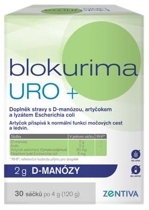 Blokurima URO+ 2 g D‑manózy