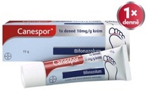 Canespor 1× denně, krém