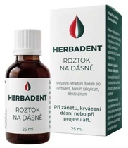 HERBADENT roztok na dásně BENU