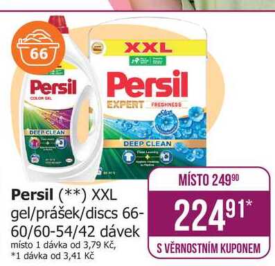 Persil XXL gel 66- 60 dávek Teta drogerie