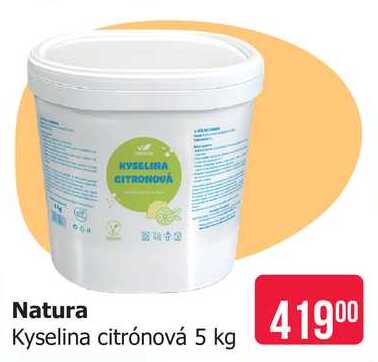Kyselina citrónová 5 kg 