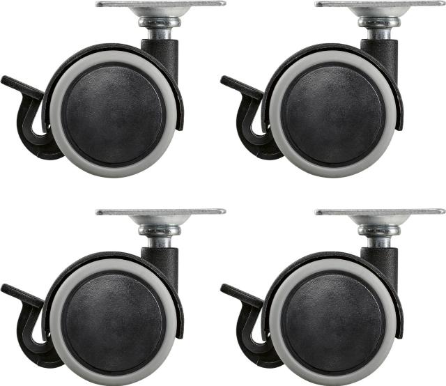 PARKSIDE Sada nábytkových koleček průměr: 40 mm