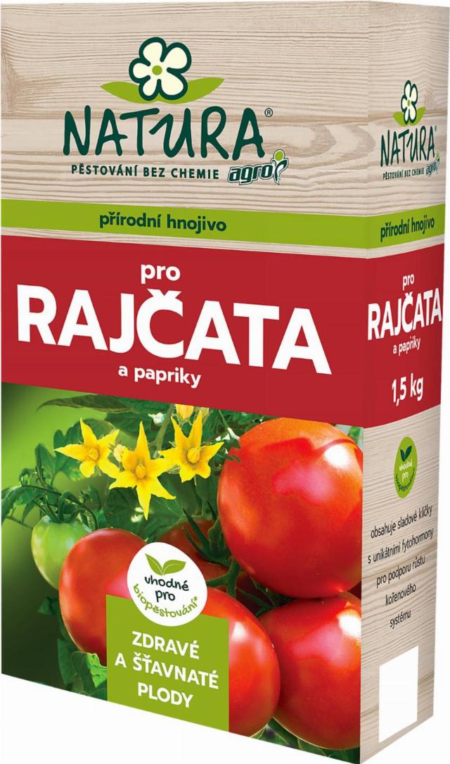 NATURA Organické hnojivo ve formě granulek hmotnost: 1,5 kg