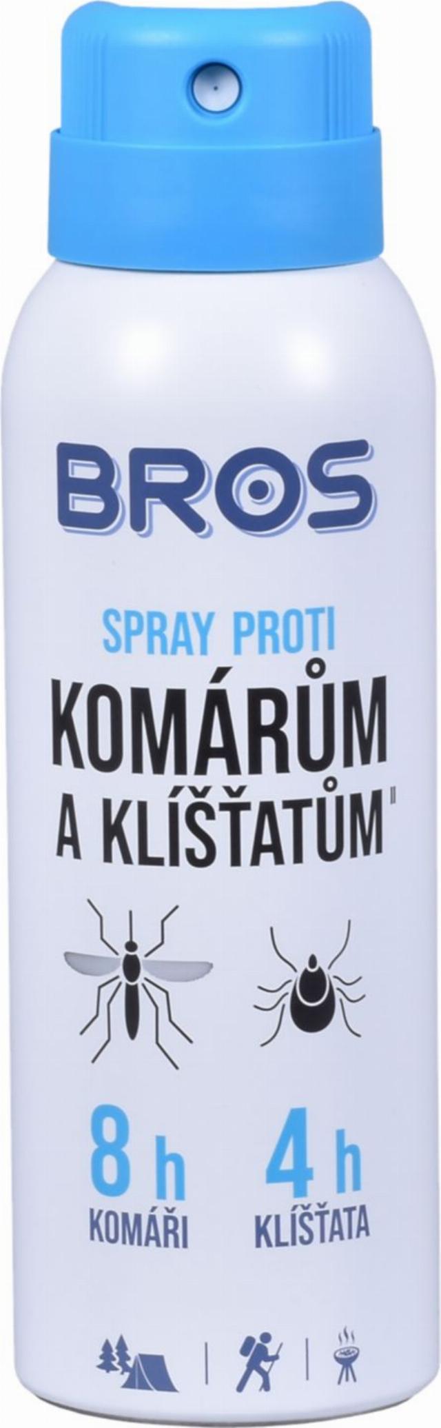 BROS Spray proti komárům a klíšťatům