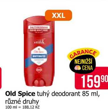 Old Spice tuhý deodorant 85 ml, různé druhy Teta drogerie