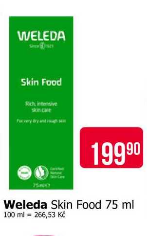 Weleda Skin Food 75 ml Teta drogerie