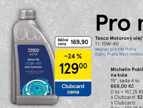 Tesco Motorový olej, 1 l, 10W-40  