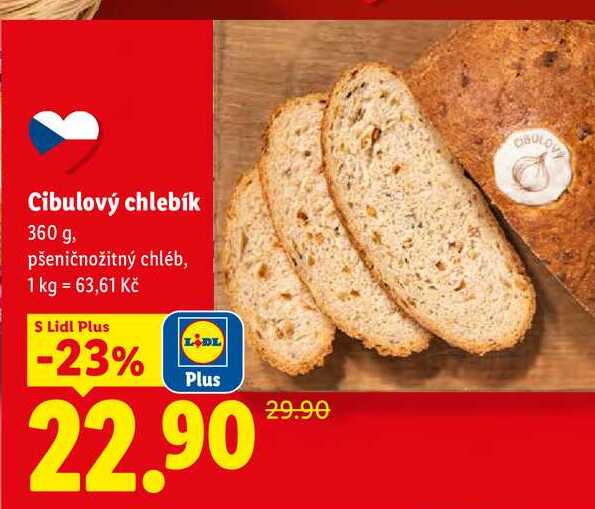Cibulový chlebík, 360 g  