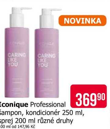Iconique Professional Sampon, kondicionér 250 ml