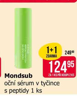 Mondsub oční sérum v tyčince s peptidy 1 ks Teta drogerie