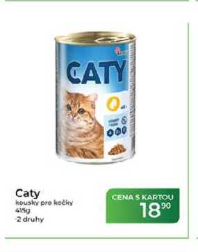 Caty kousky pro kočky 415 g