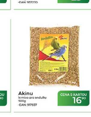 Akinu krmivo pro andulky 500g  