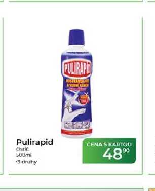 Pulirapid čistič 500ml  