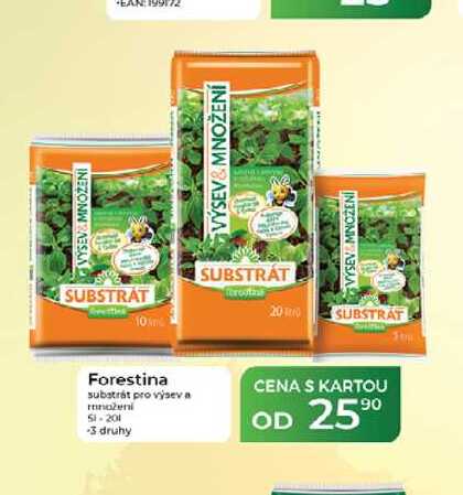 Forestina substrát pro výsev a množeni 51-201 