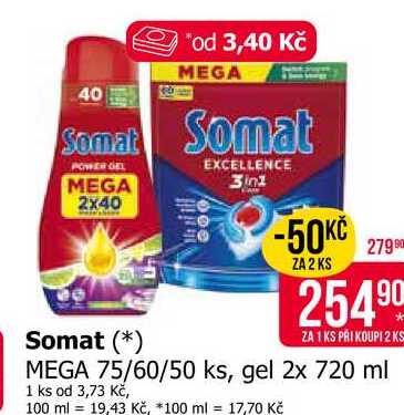 Somat gel 2x 720 ml Teta drogerie