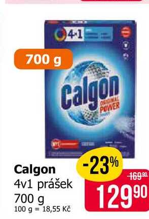 Calgon 4v1 prášek 700 g Teta drogerie