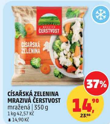 CÍSAŘSKÁ ZELENINA MRAZIVÁ ČERSTVOST mražená, 350 g 