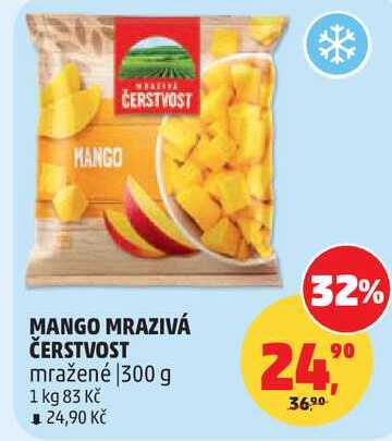 MANGO MRAZIVÁ ČERSTVOST mražené, 300 g 
