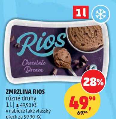 ZMRZLINA RIOS různé druhy, 1 l 