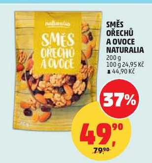 SMĚS OŘECHŮ A OVOCE NATURALIA, 200g 