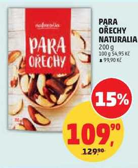 PARA OŘECHY NATURALIA, 200 g  