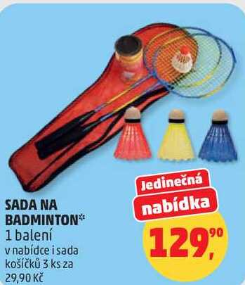 SADA NA BADMINTON, 1 balení 