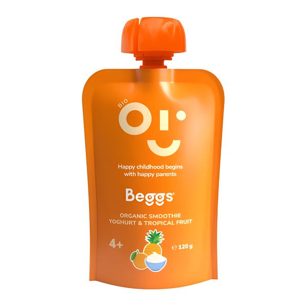 Beggs BIO Smoothie s jogurtem a tropickým ovocem Košík.cz
