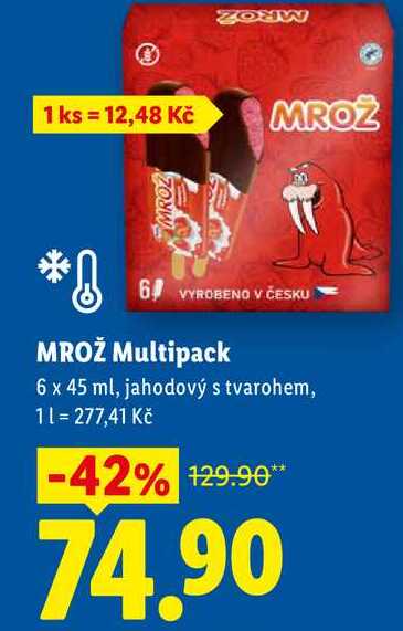 MROŽ Multipack 6 x 45 ml